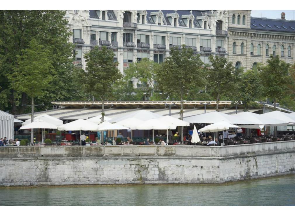 Bauschänzli Zürich nach Sanierung