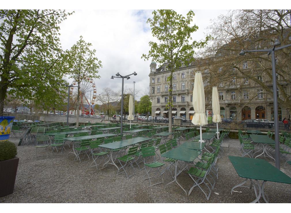 Bauschänzli Zürich nach Sanierung