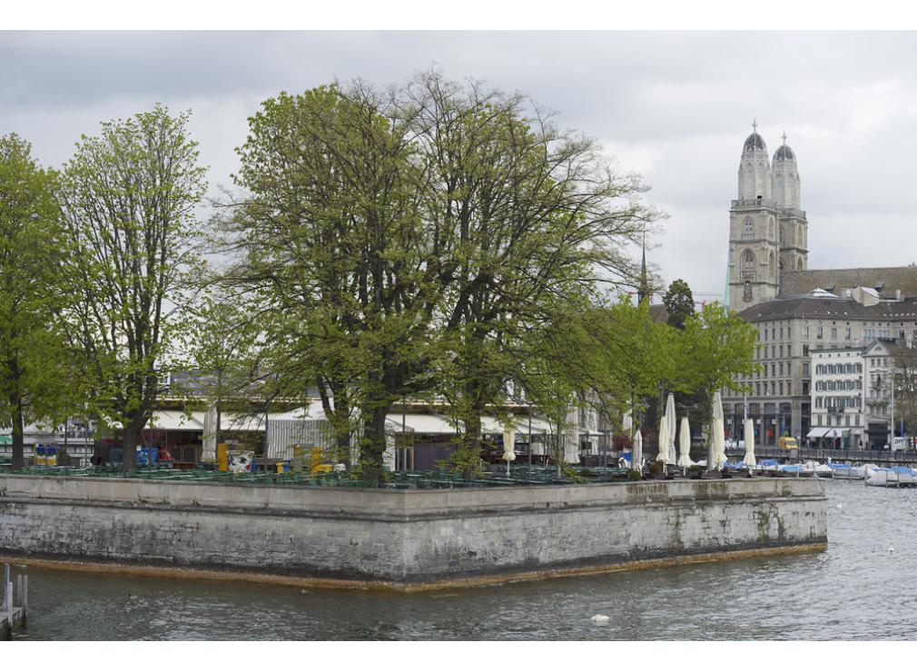 Bauschänzli Zürich nach Sanierung