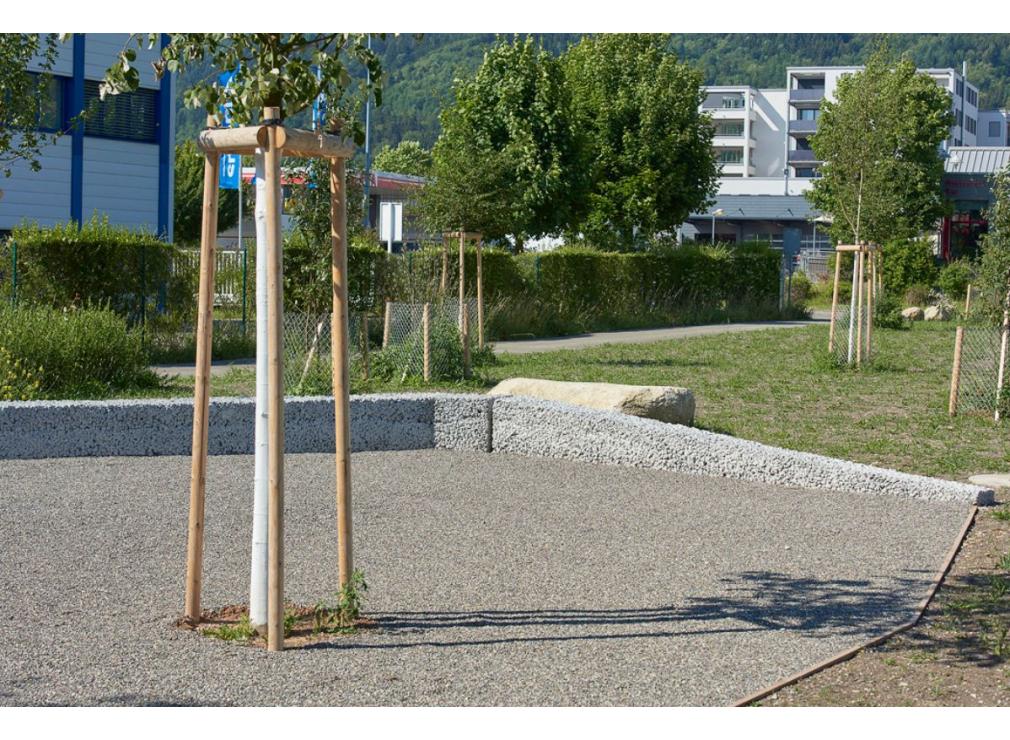 Aussenanlage der Ikea Spreitenbach